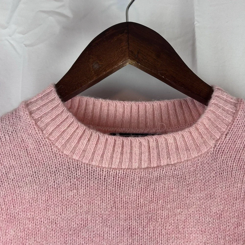 Robert‎ Bruce Sweater Women Medium Pink Made In USA Vintage Pullover